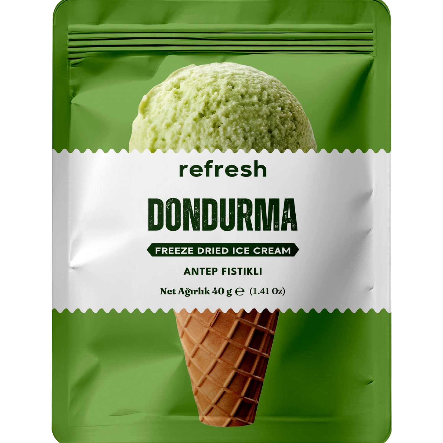 Refresh Freeze Dried Antep Fıstıklı Dondurma 30gr