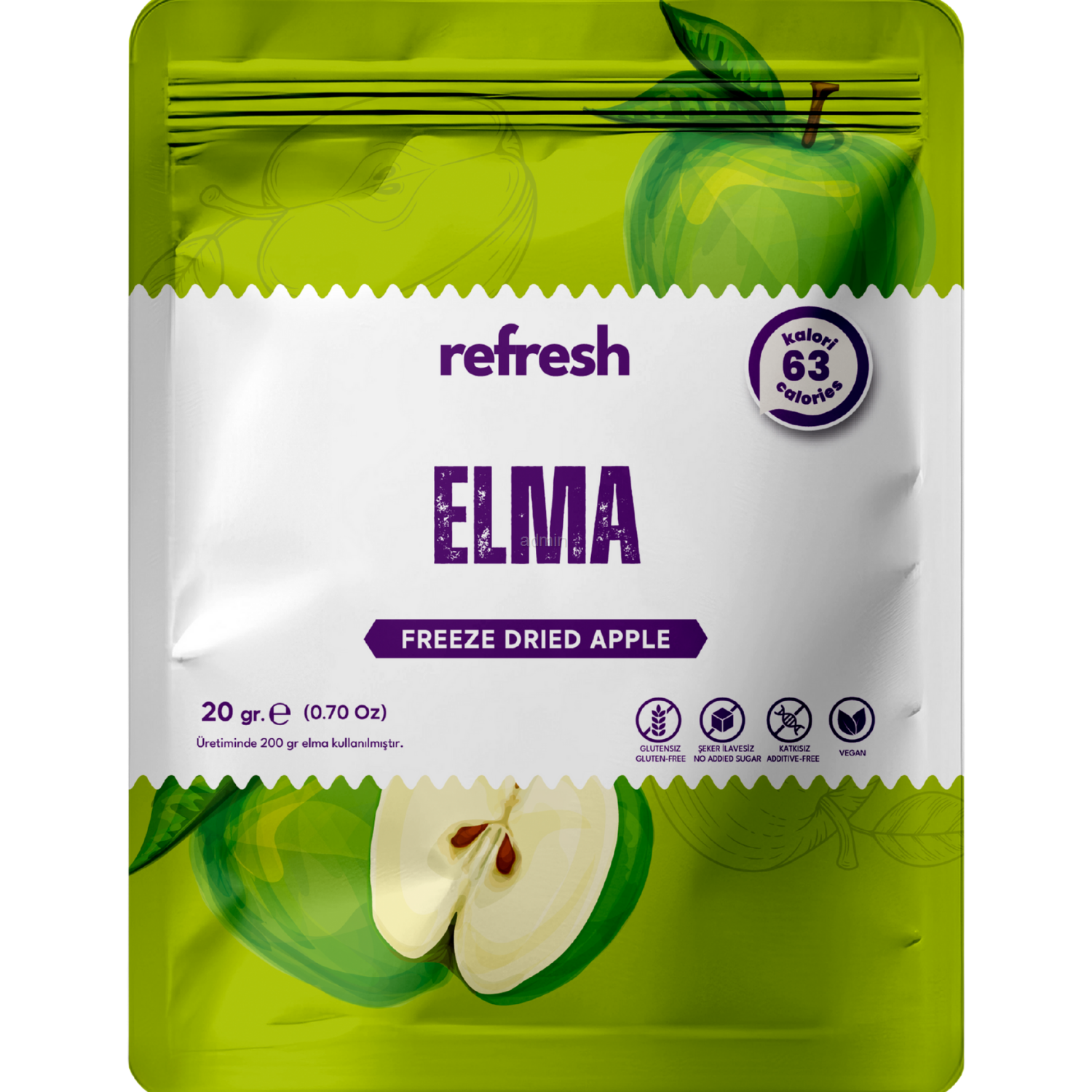 Refresh Freeze Dried Elma 20gr