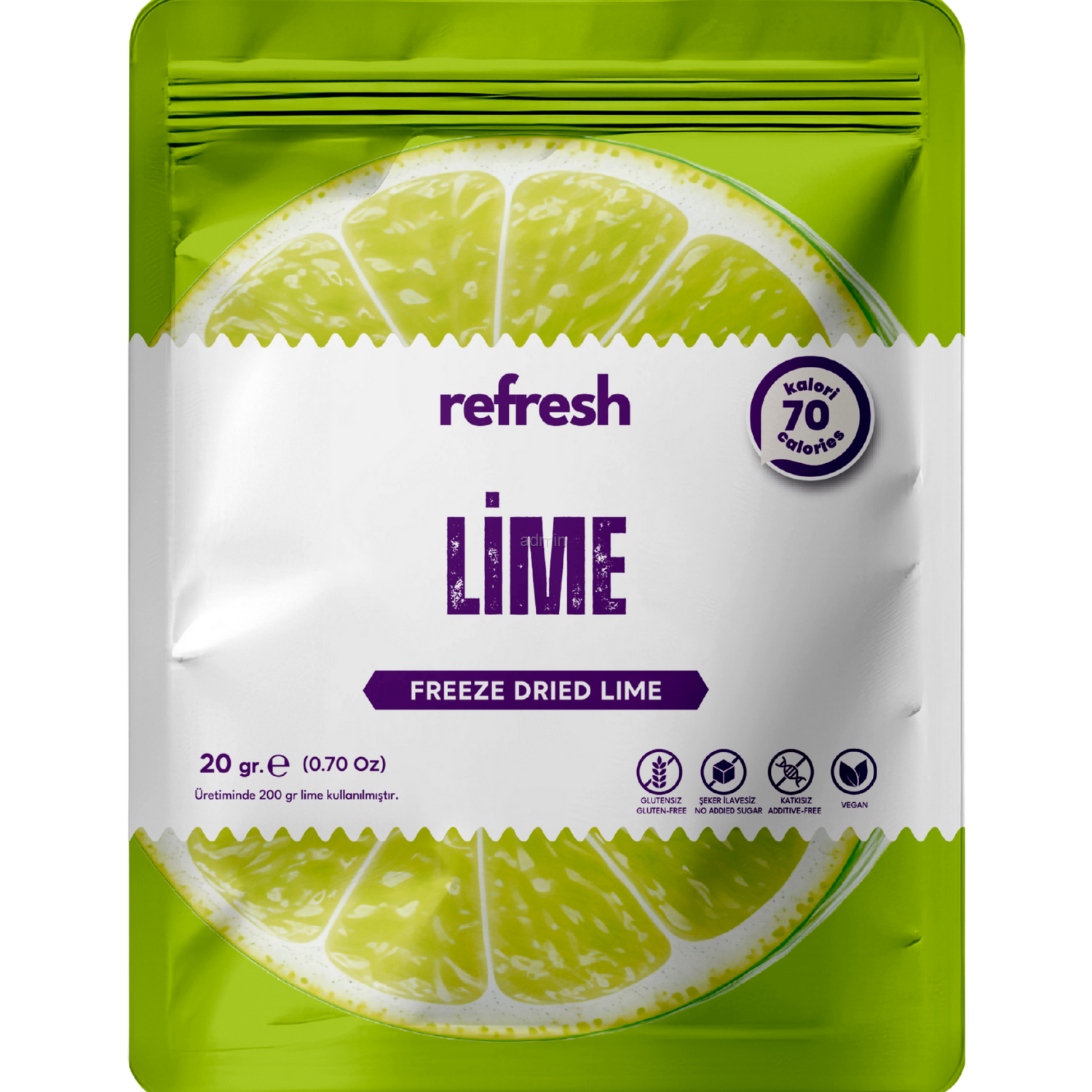 Refresh Freeze Dried Lime 20gr