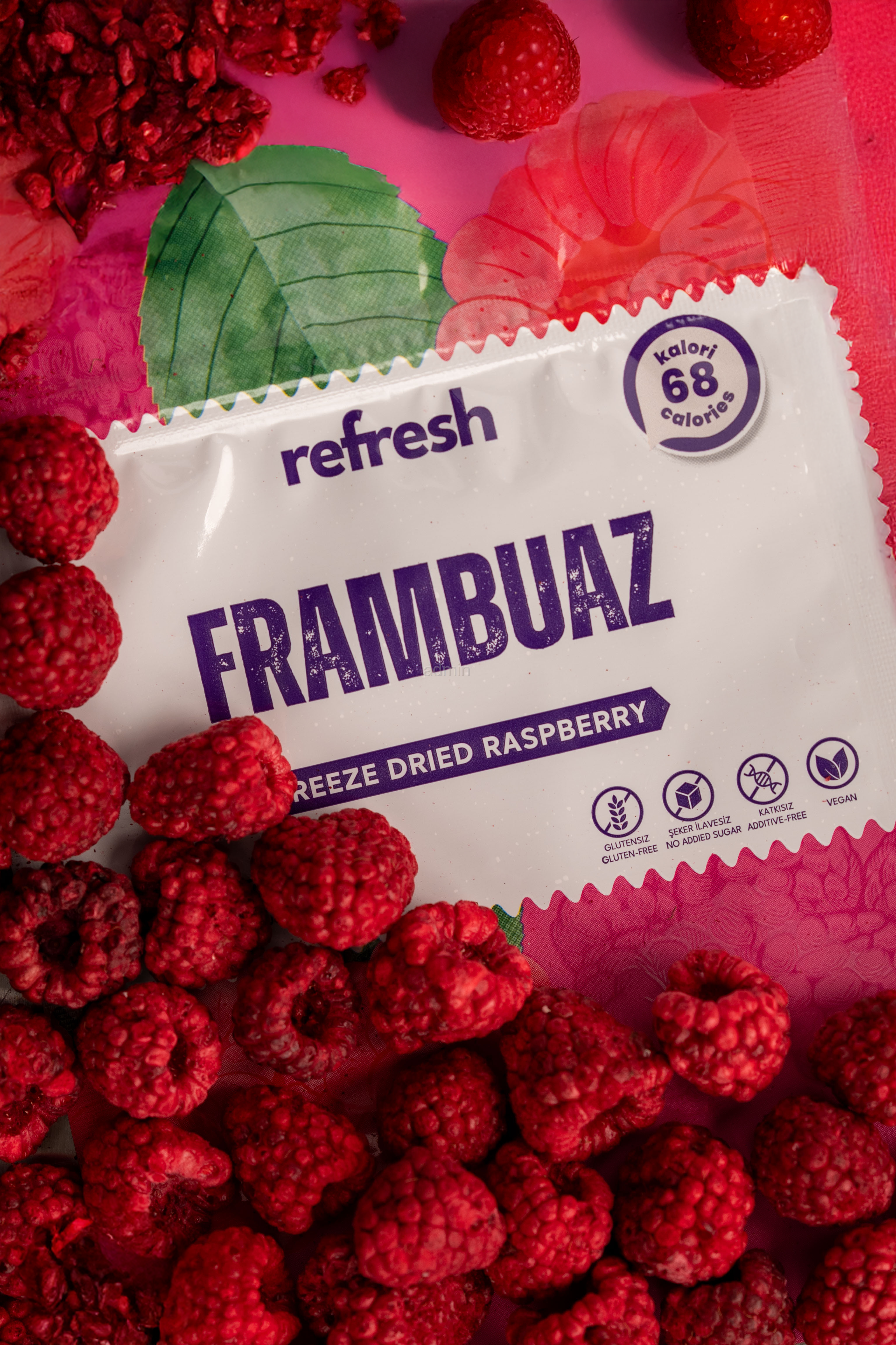 Refresh Freeze Dried Frambuaz 20gr