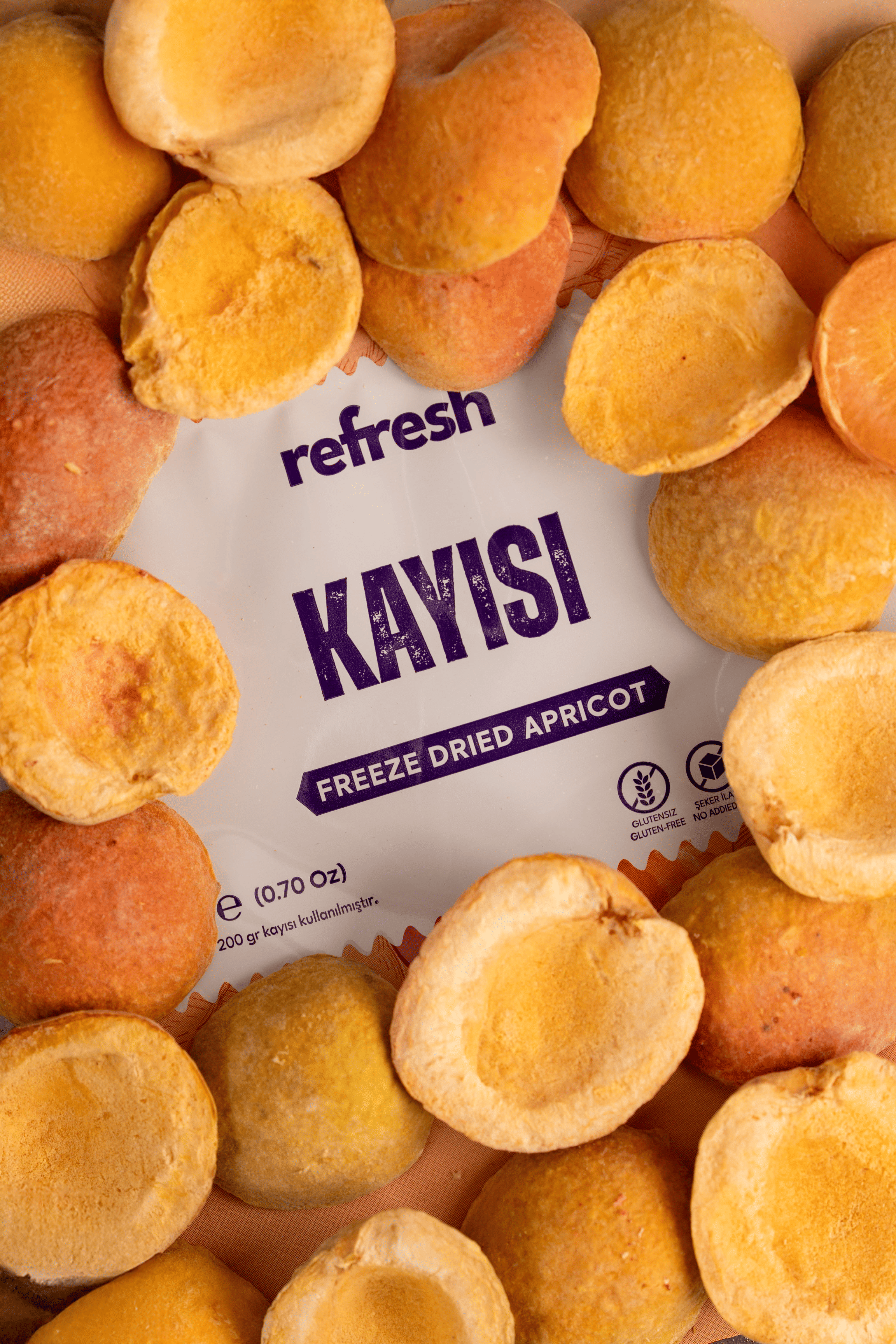 Refresh Freeze Dried Kayısı 20gr
