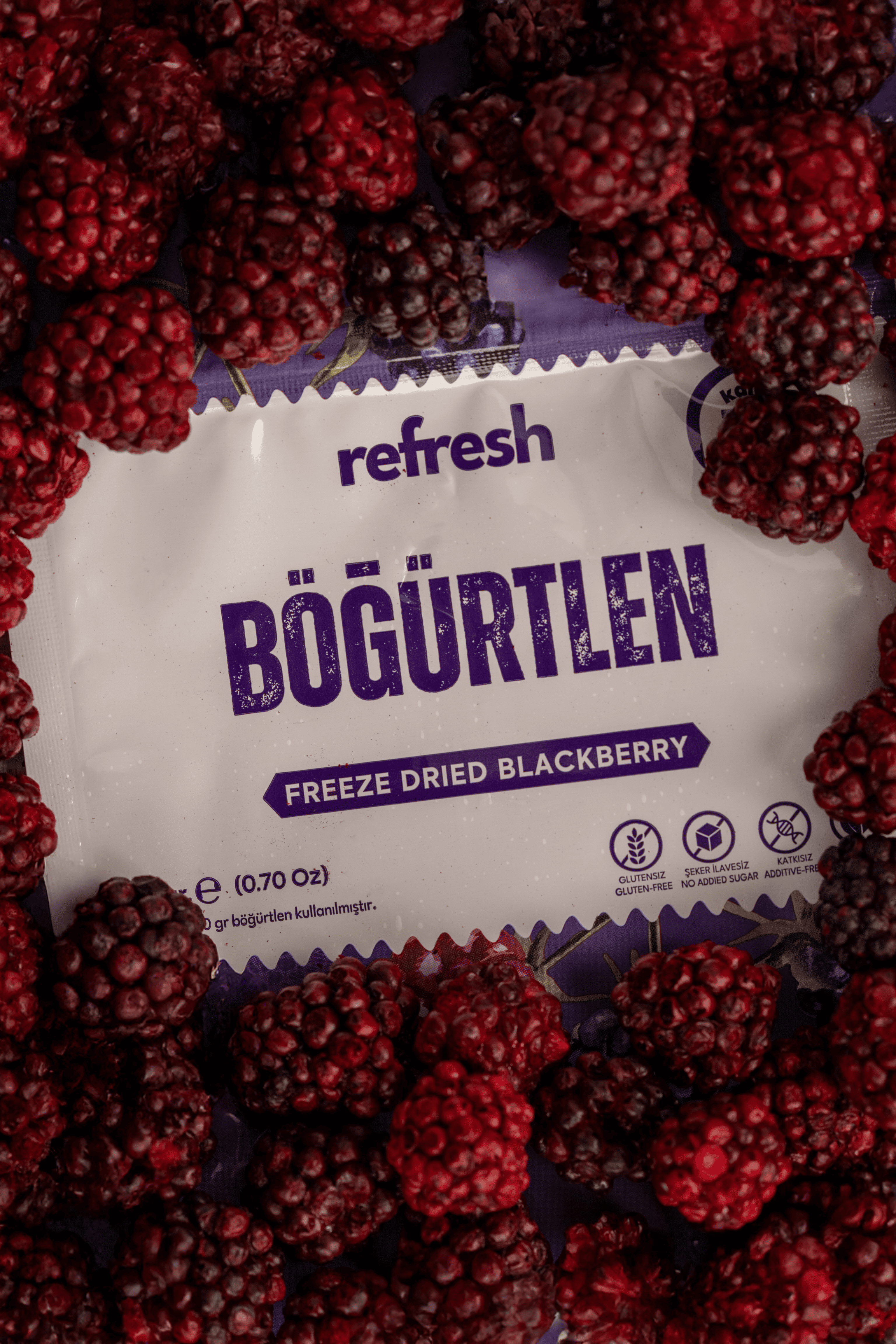 Refresh Freeze Dried Böğürtlen 20gr