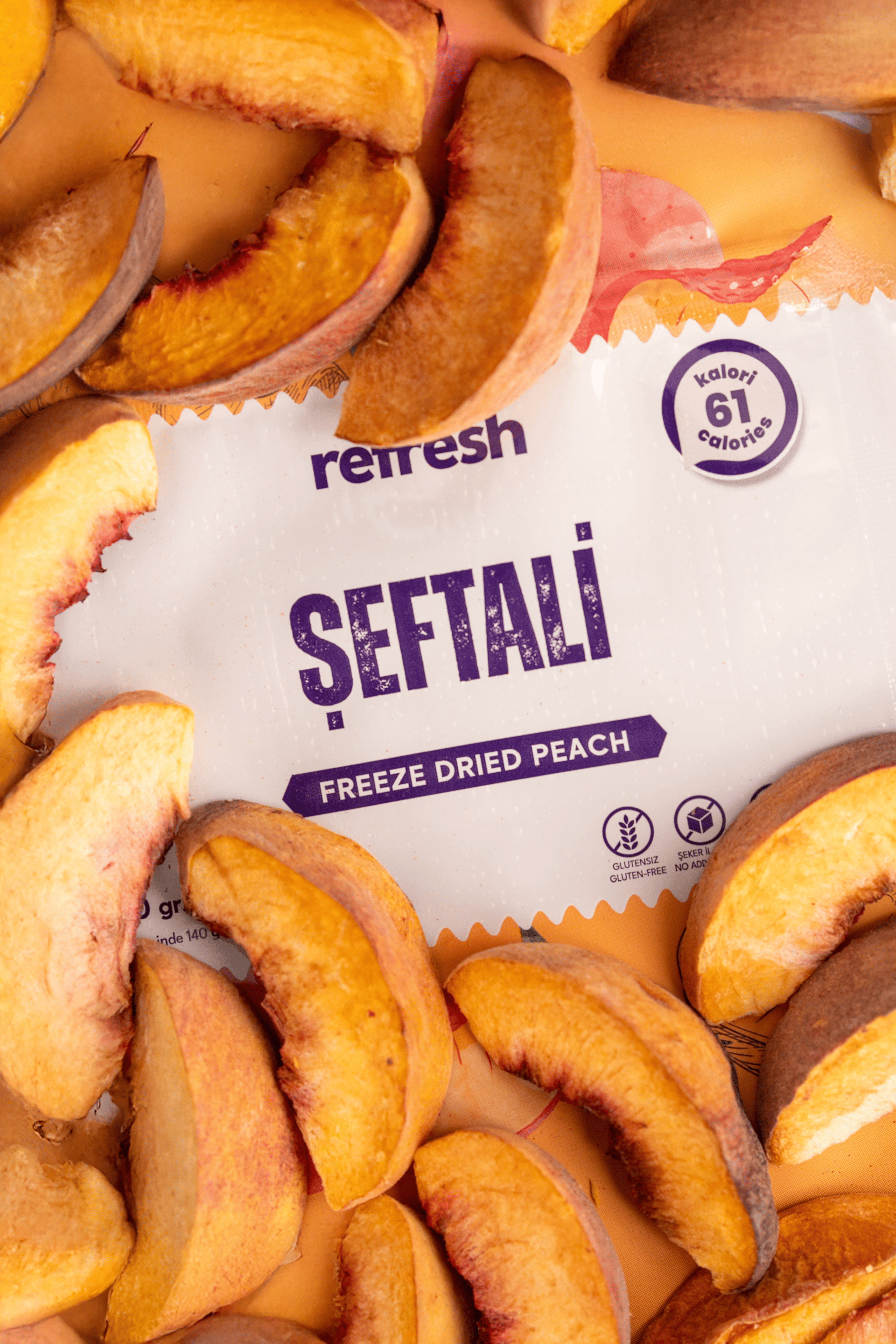 Refresh Freeze Dried Şeftali 20gr