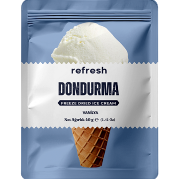 Refresh Freeze Dried Vanilyalı Dondurma 30gr