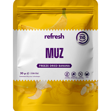 Refresh Freeze Dried Muz 30gr
