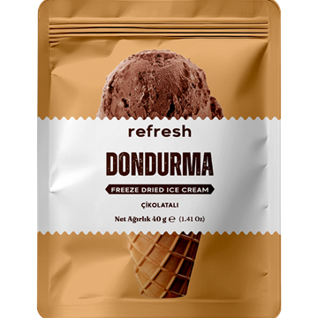 Refresh Freeze Dried Çikolatalı Dondurma 20gr