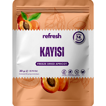 Refresh Freeze Dried Kayısı 20gr