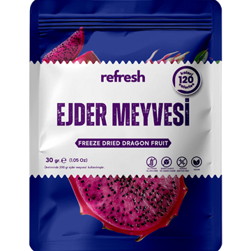 Refresh Freeze Dried Ejder Meyvesi 20gr