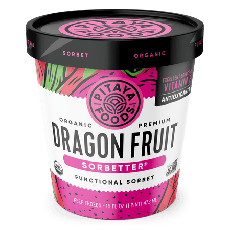 Organic Dragon Fruit Sorbetter® Sorbet Pint