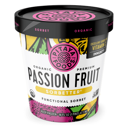 Organic Passion Fruit Sorbetter® Sorbet Pint